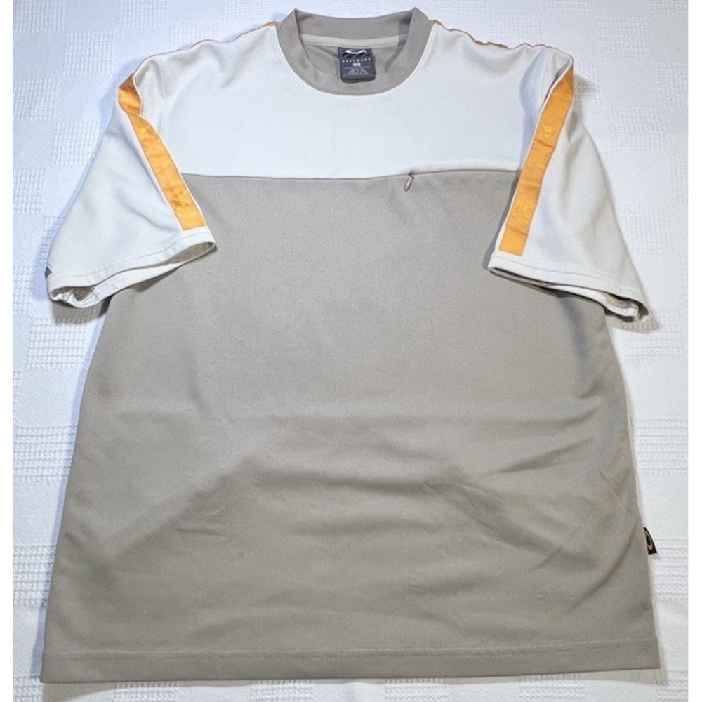 Vintage Oakley Software Shirt Men's Medium Zipper Pockets Mesh Tee Rare